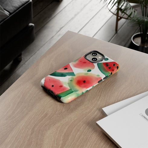 Impressions of Watermelon - Impact Resistant Phone Case